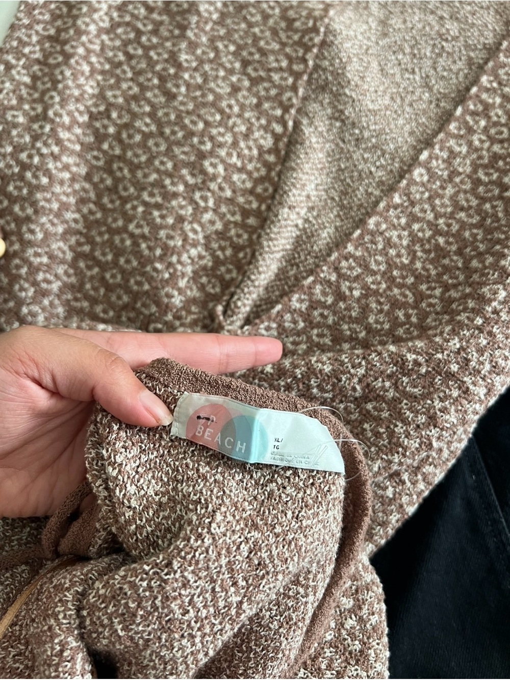 NWOT FREE PEOPLE Mindy Backless Sweater Midi Dress 🥥🌴 - Picture 4 of 6